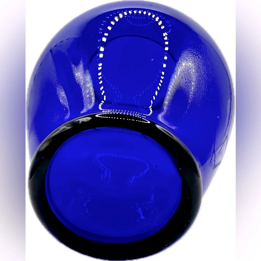 Vintage Small Cobalt Blue Mini Vase from 1980’s, Great Preowned Condition